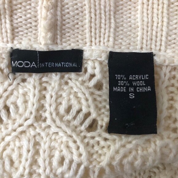 Moda Internacional Victoria's Secret Cable Knit Sweater Dress - Picture 8 of 11